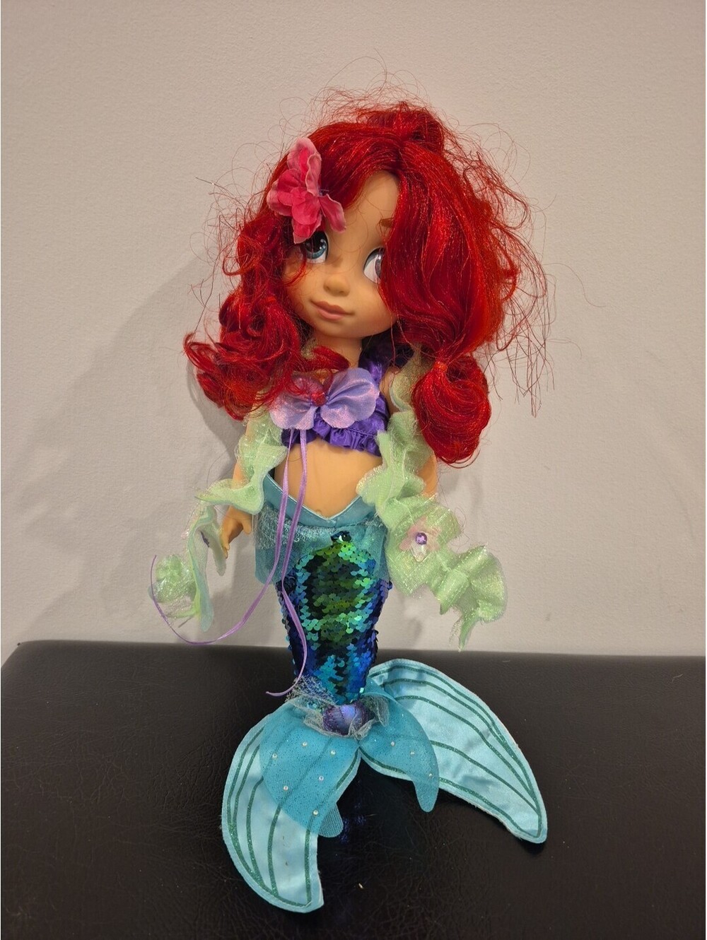 Disney Store Little Mermaid Animator Doll Ariel Special Edition Tail Lights Up
